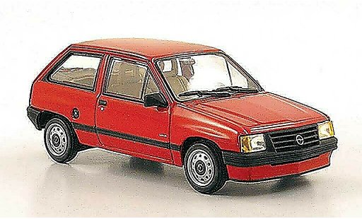 Opel Corsa A Base 1/43 Minichamps A rot 1986 modellautos
