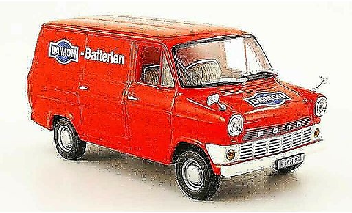 Ford Transit Kastenwagen 1/43 Minichamps Daimon Batterien 1965 modellautos