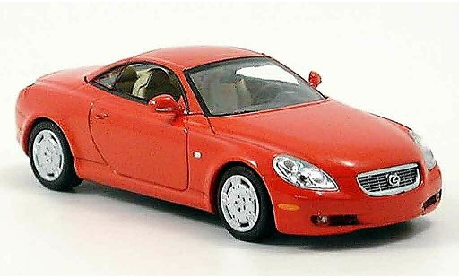 Lexus SC 430 1/43 Minichamps Cabrio rot 2001 modellautos
