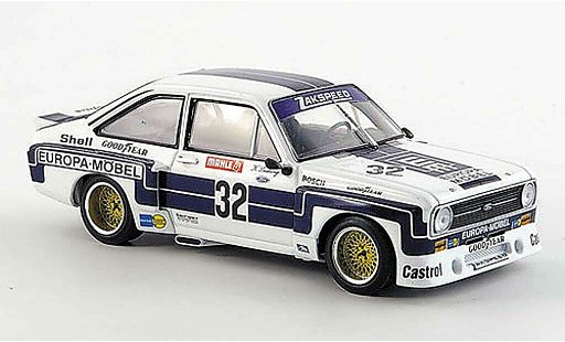 Ford Escort RS 1800 1/43 Minichamps II No.32 Team Zakspeed K.Ludwig DRM Supersprint Nurburgring 1976 modellautos