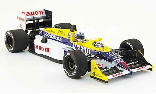 Honda F1 Base 1/43 Minichamps Williams FW 11 B No.5 Canon GP Australien 1987 modellautos