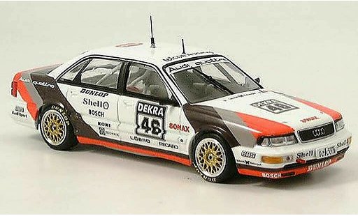 Audi V8 dtm 1/43 Minichamps Quattro Quattro Jelinski 1990 modellautos