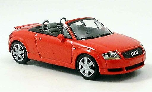 Audi TT roadster 1/43 Minichamps rot 1999 modellautos