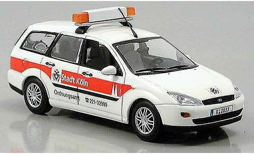 Ford Focus Turnier 1/43 Minichamps Ordnungsamt Koln 1997 modellautos
