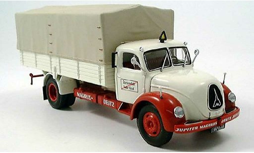 Magirus S 7500 Jupiter 1/43 Minichamps Pritsche beige/rot modellautos