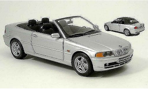 Bmw 328 cabriolet 1/18 Kyosho E46 ci grau modellautos