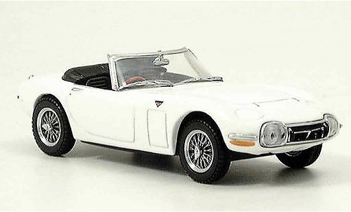 Toyota 2000 GT Base 1/43 Kyosho weiss modellautos