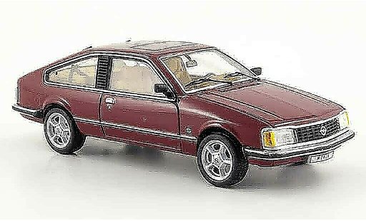Opel Monza Base 1/43 Schuco rot modellautos