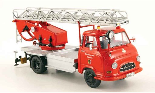 Hanomag Garant Pompiers 1/43 Schuco pompier Drehleiter modellautos