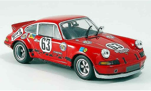 Porsche 911 RSR 1/43 Minichamps Carrera 2.8 No.63 GELO 24H Le Mans 1973 modellautos