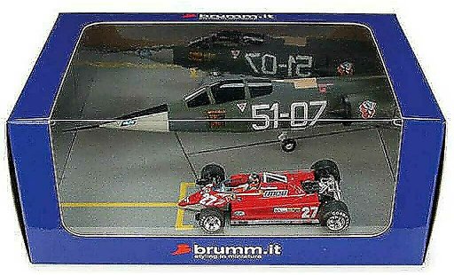 Ferrari 126 CK 1/43 Brumm Turbo Starfighter Duel Villeneuve modellautos