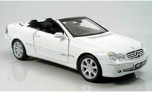Mercedes Classe CL cabriolet 1/18 Kyosho K weiss 2003 modellautos