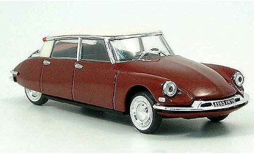 Citroen DS 19 1/43 Nostalgie schwarz-rot/weiss 1956 modellautos