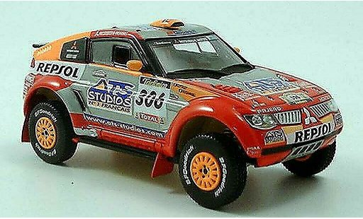 Mitsubishi Pajero Base 1/43 Norev Rallye 2005 modellautos
