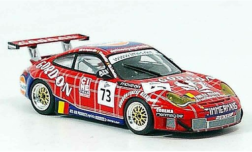 Porsche 911 GT3 RSR 1/43 Minichamps Spa Lambert Lefort Palttala 2005 modellautos