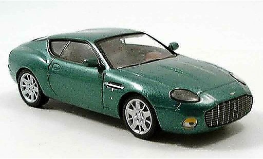 Aston Martin DB7 zagato 1/43 IXO gr&Atilde;&frac14;n 2005 modellautos