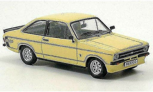 Ford Escort Mexico 1/43 Trofeu gelb modellautos