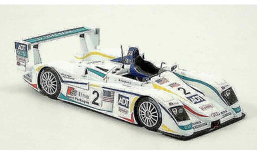 Audi R8 LMP course 1/43 Spark 2005 Team No. 2 LeMans modellautos
