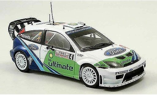 Ford Focus RS WRC 1/43 Minichamps MonteCarlo Kresta Tomanek 2005 modellautos