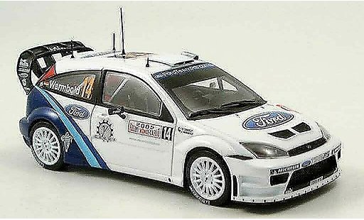Ford Focus RS WRC 1/43 Minichamps MonteCarlo Warmbold Connolly 2005 modellautos