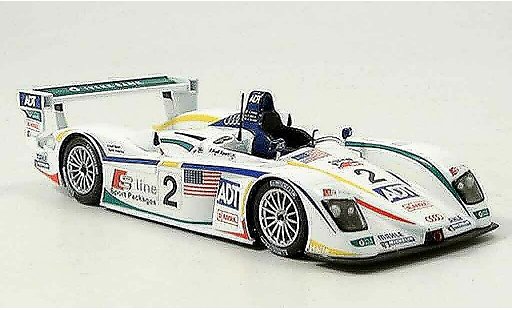 Audi R8 coupe 1/43 Minichamps 2005 LM ADT Biela Pirro McNish 3ter modellautos