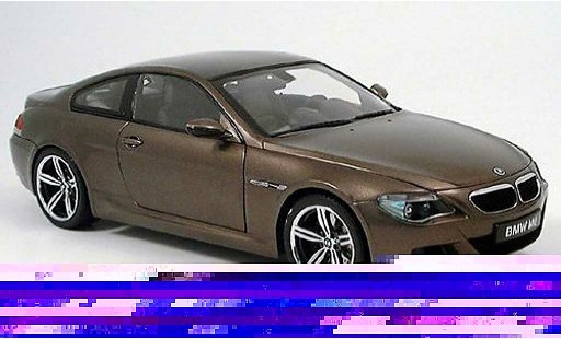 Bmw M6 Coupe 1/18 Kyosho E63 bronze 2005 modellautos