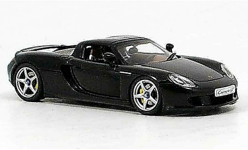 Porsche Carrera GT Base 1/43 Autoart schwarz 2005 modellautos