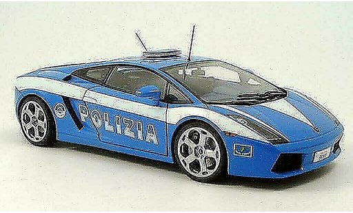 Lamborghini Gallardo Base 1/18 Autoart police italien modellautos