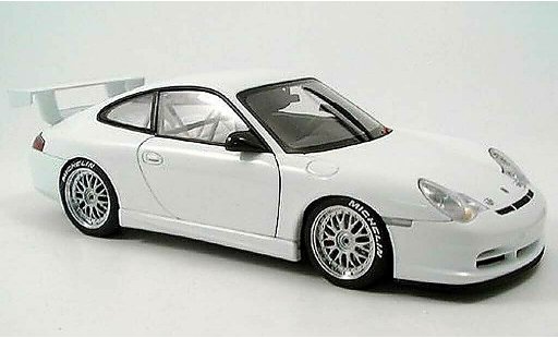 Porsche 911 GT3 1/18 Autoart R plain body weiss modellautos