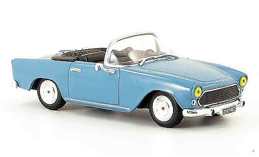 Simca Oceane Cabriolet 1/43 Norev cabrio blau 1956 modellautos