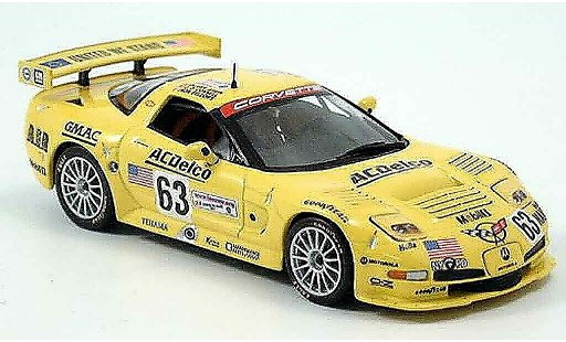 Chevrolet Corvette course 1/43 IXO C5 R No.63 24h Le Mans 2002 modellautos