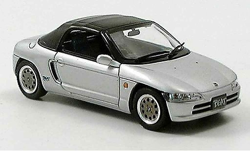 Honda Beat Base 1/43 Ebbro grau metallisee 1991 modellautos