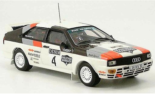 Audi Quattro rallye 1/43 Vitesse No. 4 Sieger Janner modellautos