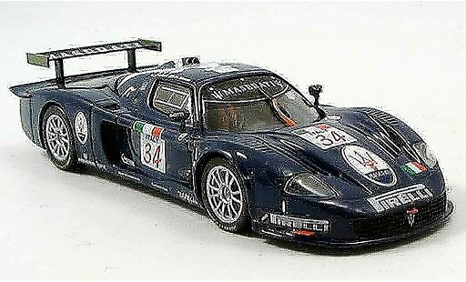 Maserati MC12 Base 1/43 IXO no. 34 fia gt imola 2004 modellautos