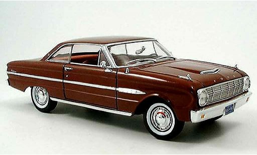 Ford Falcon coupe 1/18 Yat Ming braun 1963 modellautos