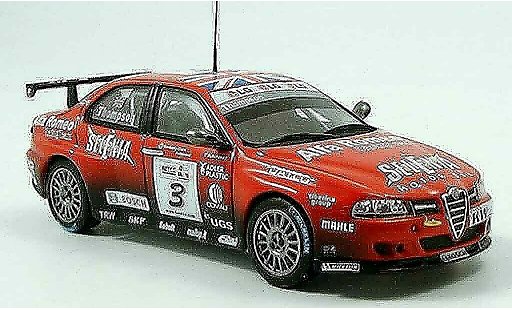 Alfa Romeo 156 gta 1/43 Spark WTCC no. 3 selenia thompson 2005 modellautos