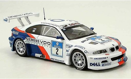 Bmw M3 course 1/43 IXO GTR E46 No. 2 Lamy Huisman Nurburgring 2005 modellautos