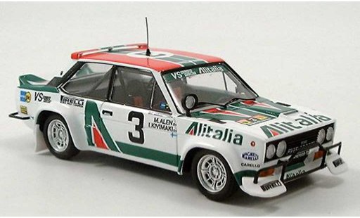 Fiat 131 Abarth 1/43 Trofeu Rallye Safari 1979 modellautos