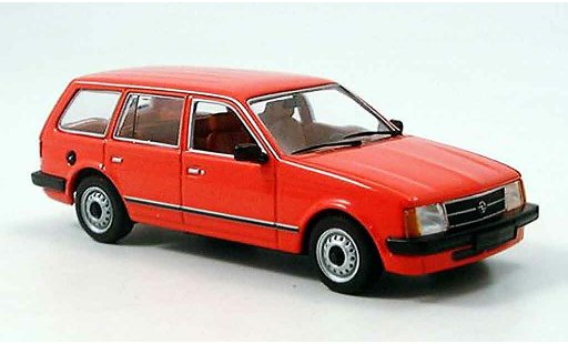 Opel Kadett D Caravan 1/43 Minichamps rot 1979 modellautos