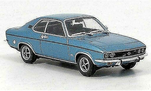 Opel Manta A 1/43 Minichamps blau 1971 modellautos