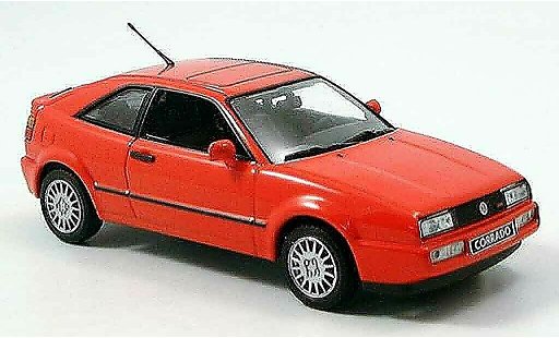 Volkswagen Corrado G60 1/43 Minichamps rot 1990 modellautos