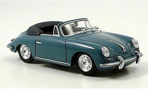 Porsche 356 1960 1/43 Minichamps B Cabrio blau modellautos