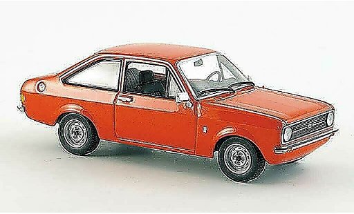 Ford Escort Berlina 1/43 Minichamps II rot 1975 modellautos
