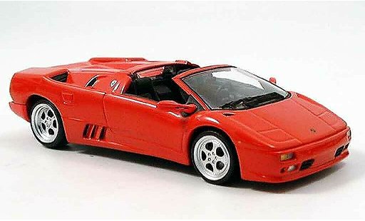 Lamborghini Diablo Roadster 1/43 Minichamps rot 1994 modellautos