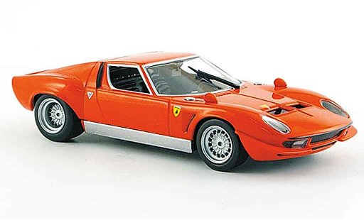 Lamborghini Miura Jota 1/43 Minichamps rot 1970 modellautos