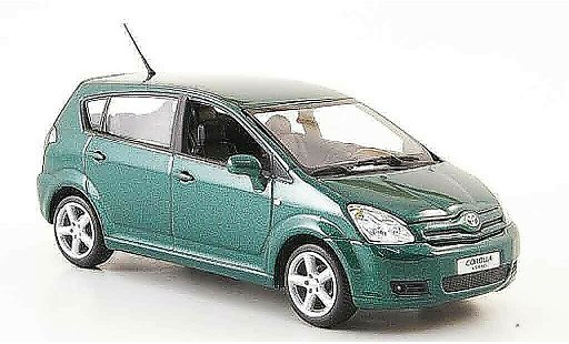 Toyota Corolla Verso Base 1/43 Minichamps verso gr&Atilde;&frac14;n 2004 modellautos