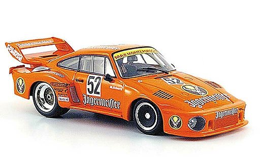 Porsche 935 1977 1/43 Minichamps No.52 Max Moritz Jagermeister M.Schurti DRM Zolder modellautos