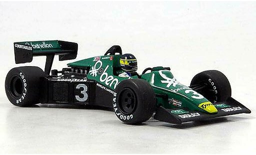 Ford F1 1983 1/43 Minichamps Tyrrell 012 Alboreto GP Niederlande modellautos