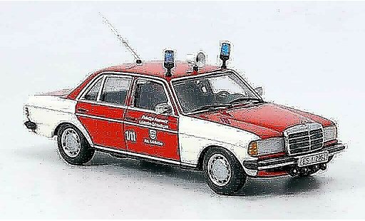 Mercedes 200 Base 1/43 Minichamps pompier Leinfelden Echterdingen modellautos