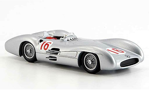 Mercedes W 196 Base 1/43 Minichamps Fangio Sieger GP Italien 1954 modellautos